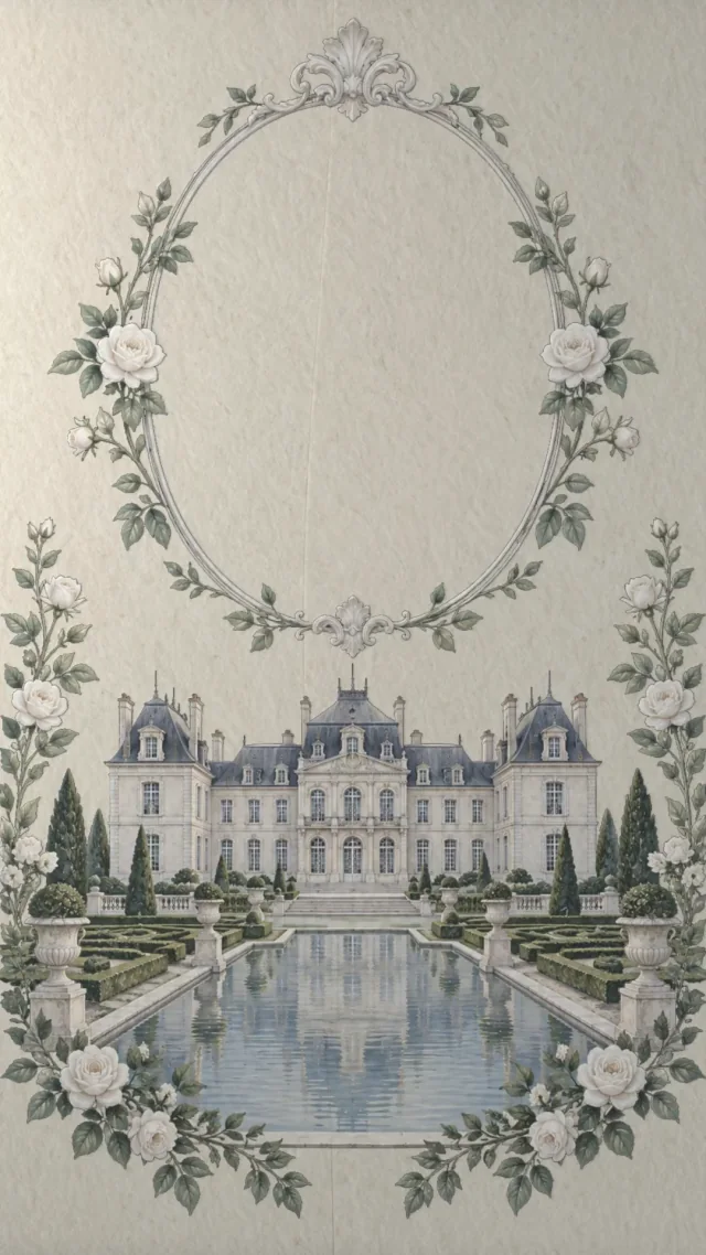 Zamknięta koperta szablonu Château Éternel