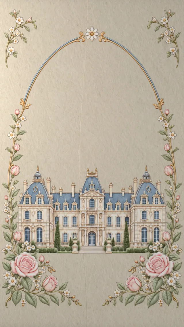 Zamknięta koperta szablonu Regency Romance